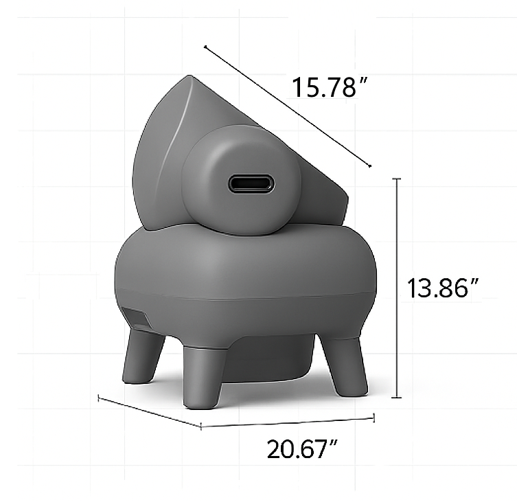 Describes the appearance of the image