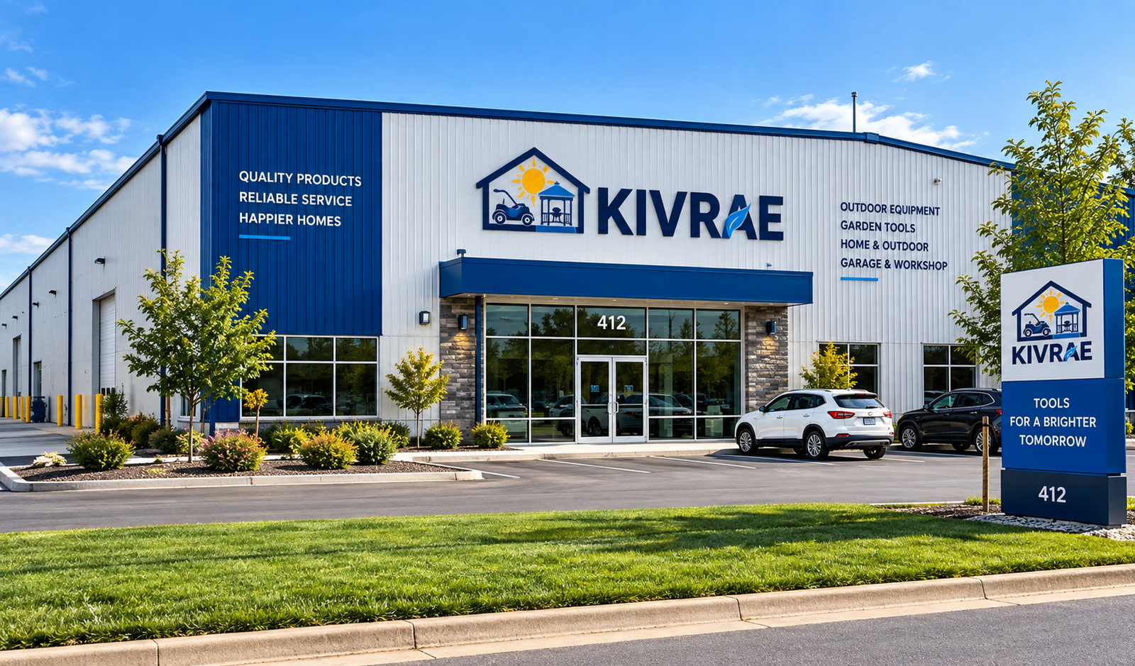 Kivrae warehouse and storefront